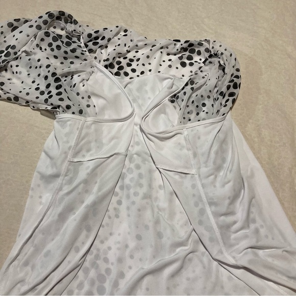 Cato Black and White Dolman Sleeve Blouse - Picture 7 of 8